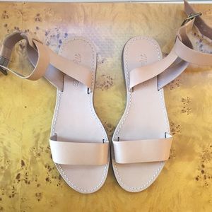 Madewell The Boardwalk Ankle Strap Sandal